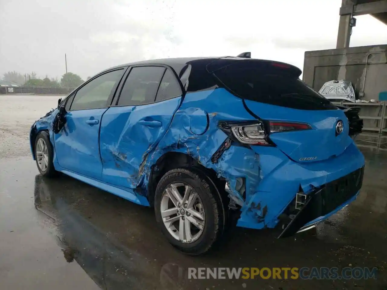 3 Photograph of a damaged car JTND4MBE2M3105418 TOYOTA COROLLA 2021