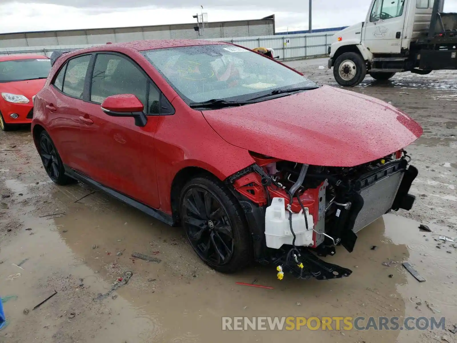 1 Photograph of a damaged car JTND4MBE2M3105659 TOYOTA COROLLA 2021