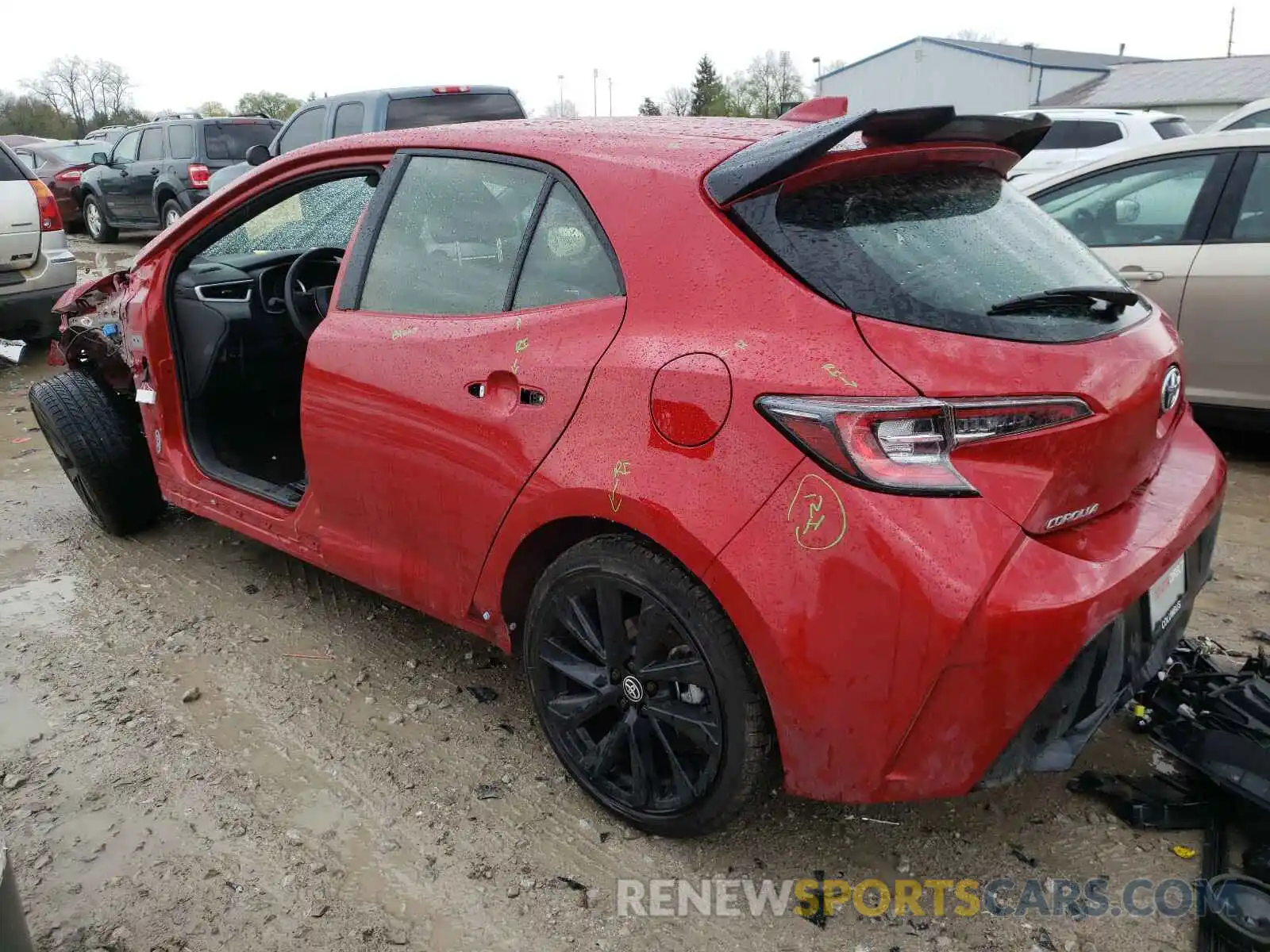 3 Photograph of a damaged car JTND4MBE2M3105659 TOYOTA COROLLA 2021