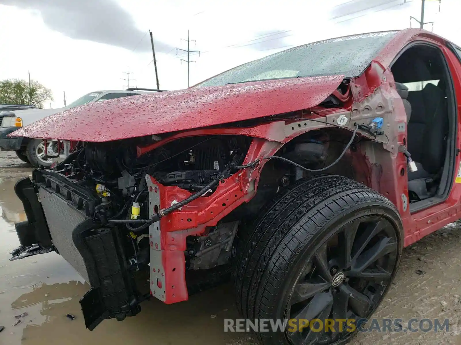 9 Photograph of a damaged car JTND4MBE2M3105659 TOYOTA COROLLA 2021