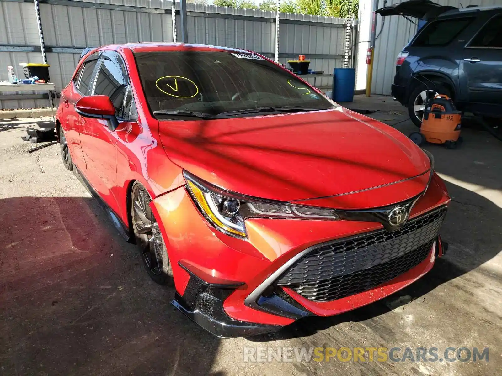 1 Photograph of a damaged car JTND4MBE2M3108349 TOYOTA COROLLA 2021