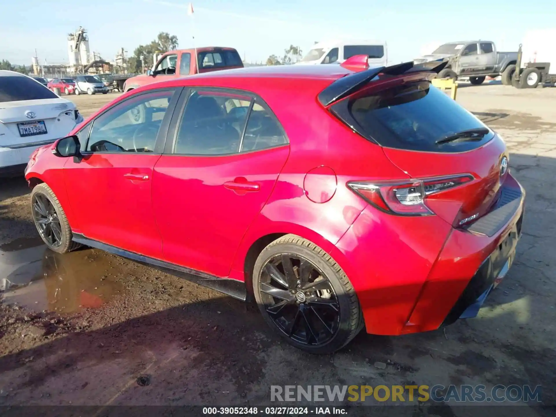 3 Photograph of a damaged car JTND4MBE2M3109078 TOYOTA COROLLA 2021