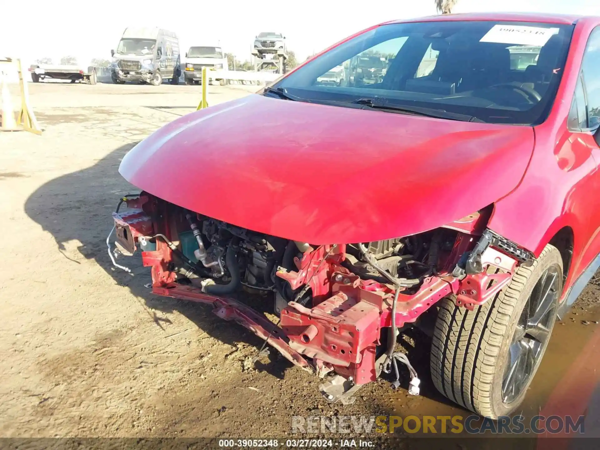 6 Photograph of a damaged car JTND4MBE2M3109078 TOYOTA COROLLA 2021