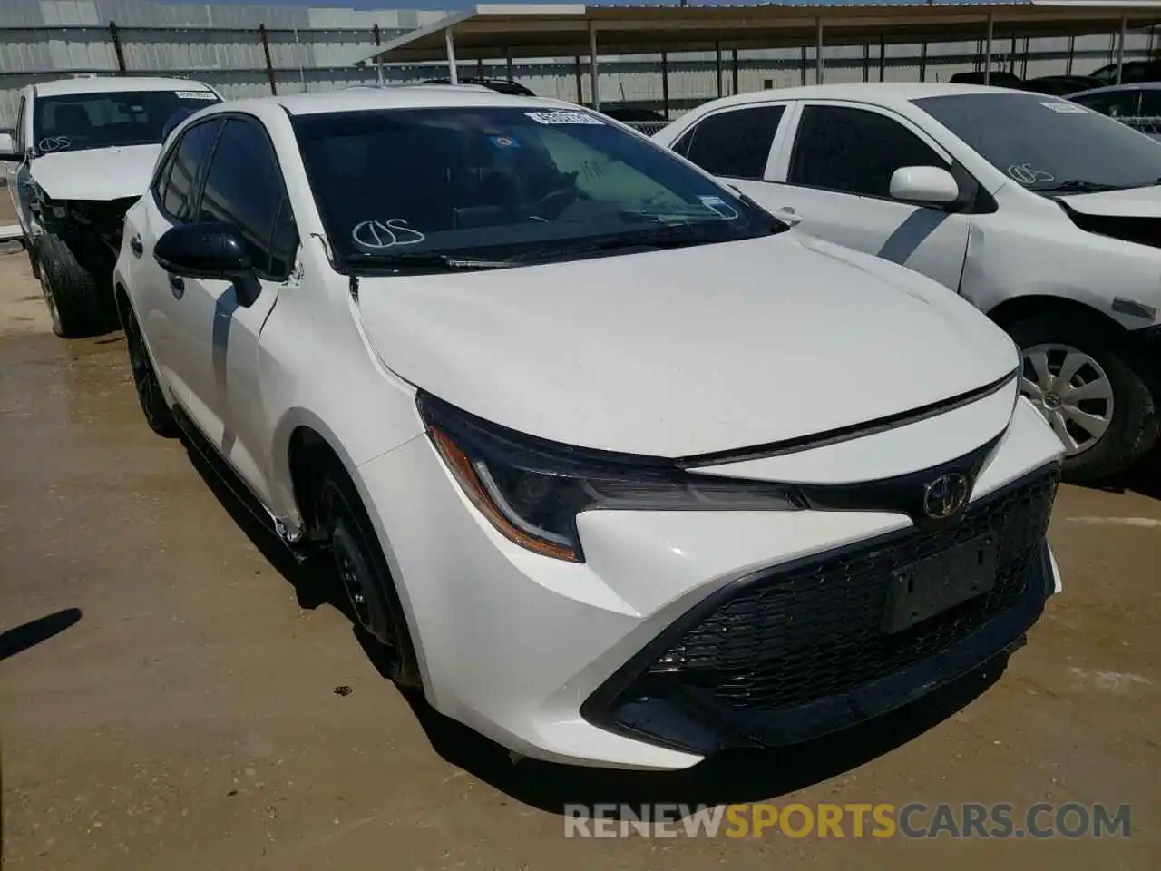 1 Photograph of a damaged car JTND4MBE2M3111199 TOYOTA COROLLA 2021