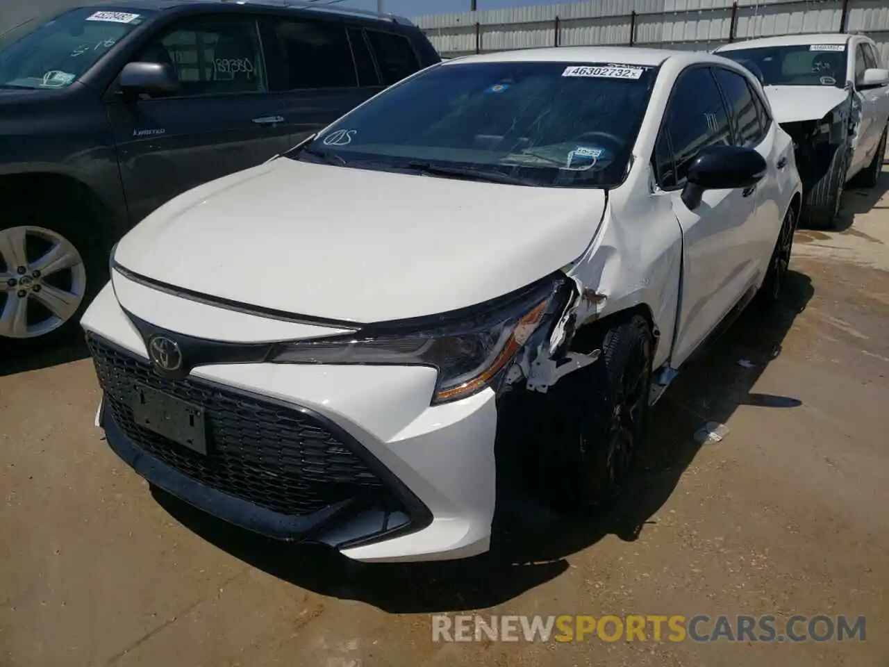 2 Photograph of a damaged car JTND4MBE2M3111199 TOYOTA COROLLA 2021