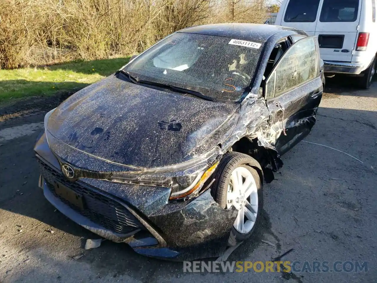 2 Photograph of a damaged car JTND4MBE2M3113020 TOYOTA COROLLA 2021