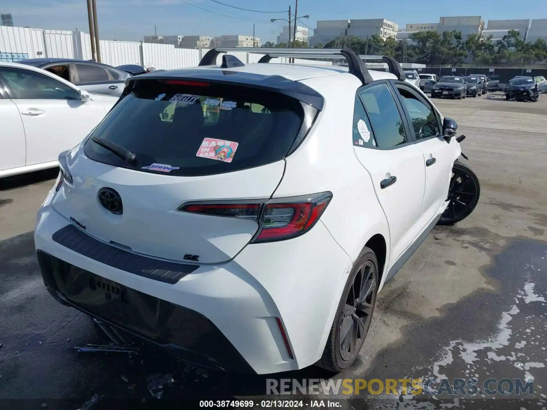 4 Photograph of a damaged car JTND4MBE2M3115379 TOYOTA COROLLA 2021