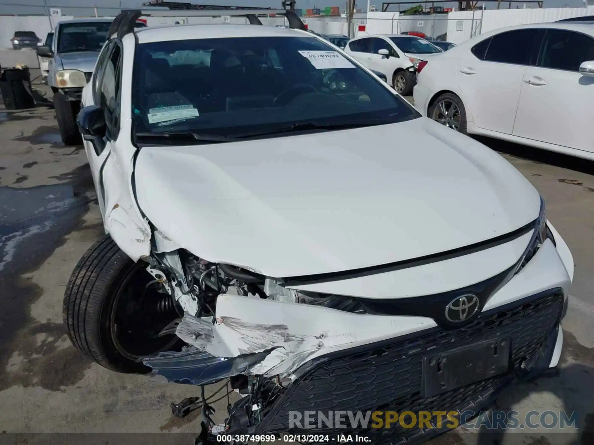 6 Photograph of a damaged car JTND4MBE2M3115379 TOYOTA COROLLA 2021