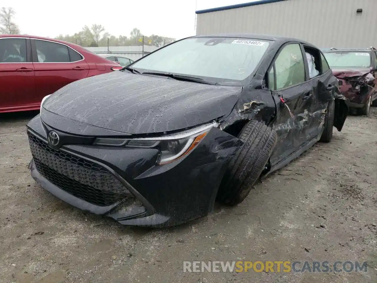 2 Photograph of a damaged car JTND4MBE2M3120159 TOYOTA COROLLA 2021