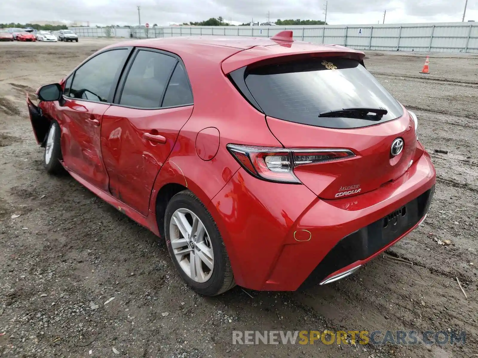 3 Photograph of a damaged car JTND4MBE2M3120825 TOYOTA COROLLA 2021