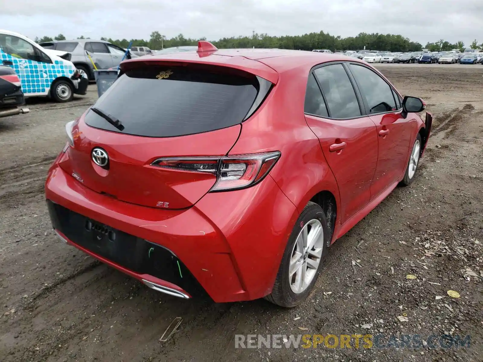 4 Photograph of a damaged car JTND4MBE2M3120825 TOYOTA COROLLA 2021