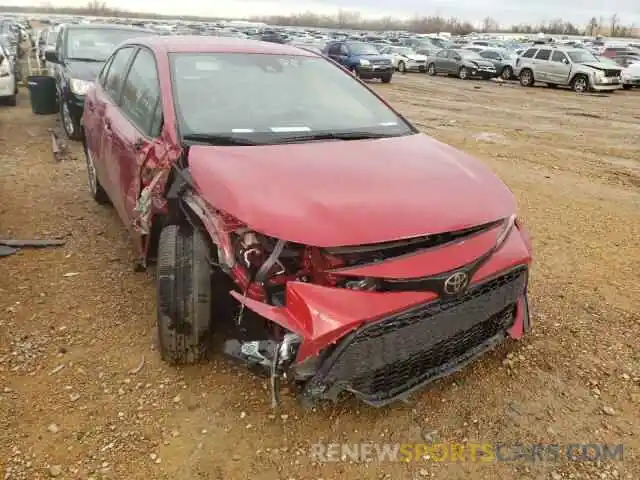 1 Photograph of a damaged car JTND4MBE2M3122252 TOYOTA COROLLA 2021