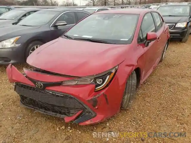 2 Photograph of a damaged car JTND4MBE2M3122252 TOYOTA COROLLA 2021