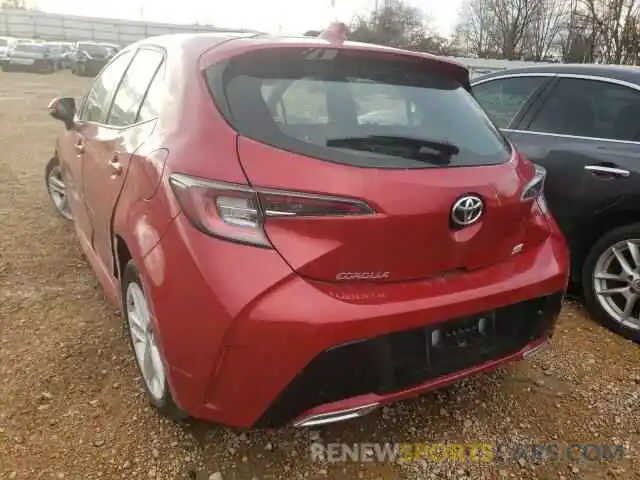 3 Photograph of a damaged car JTND4MBE2M3122252 TOYOTA COROLLA 2021