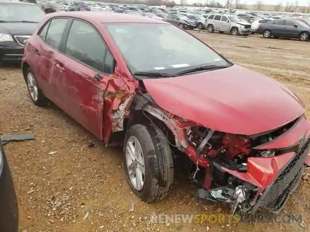 9 Photograph of a damaged car JTND4MBE2M3122252 TOYOTA COROLLA 2021