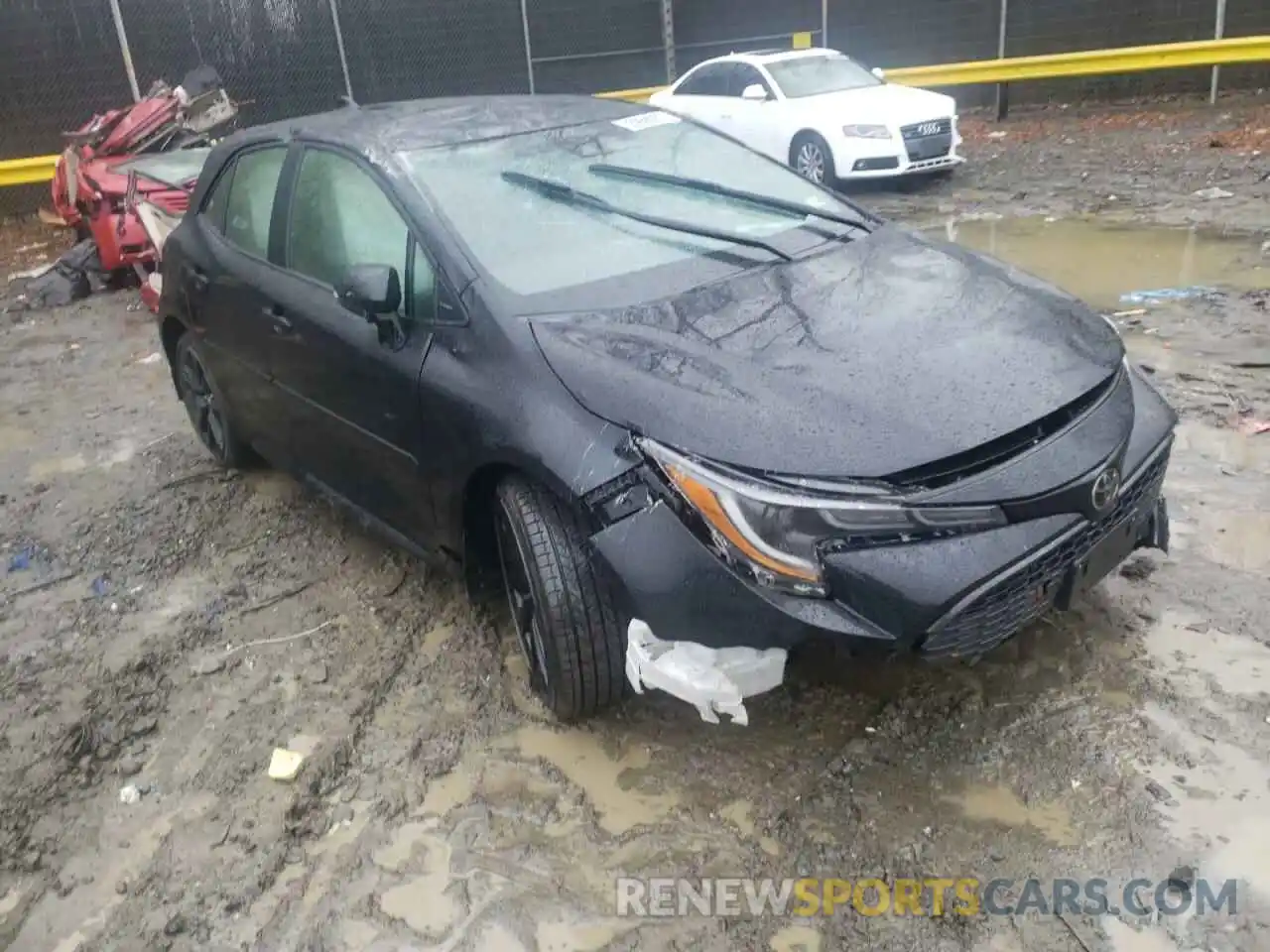 1 Photograph of a damaged car JTND4MBE2M3127760 TOYOTA COROLLA 2021