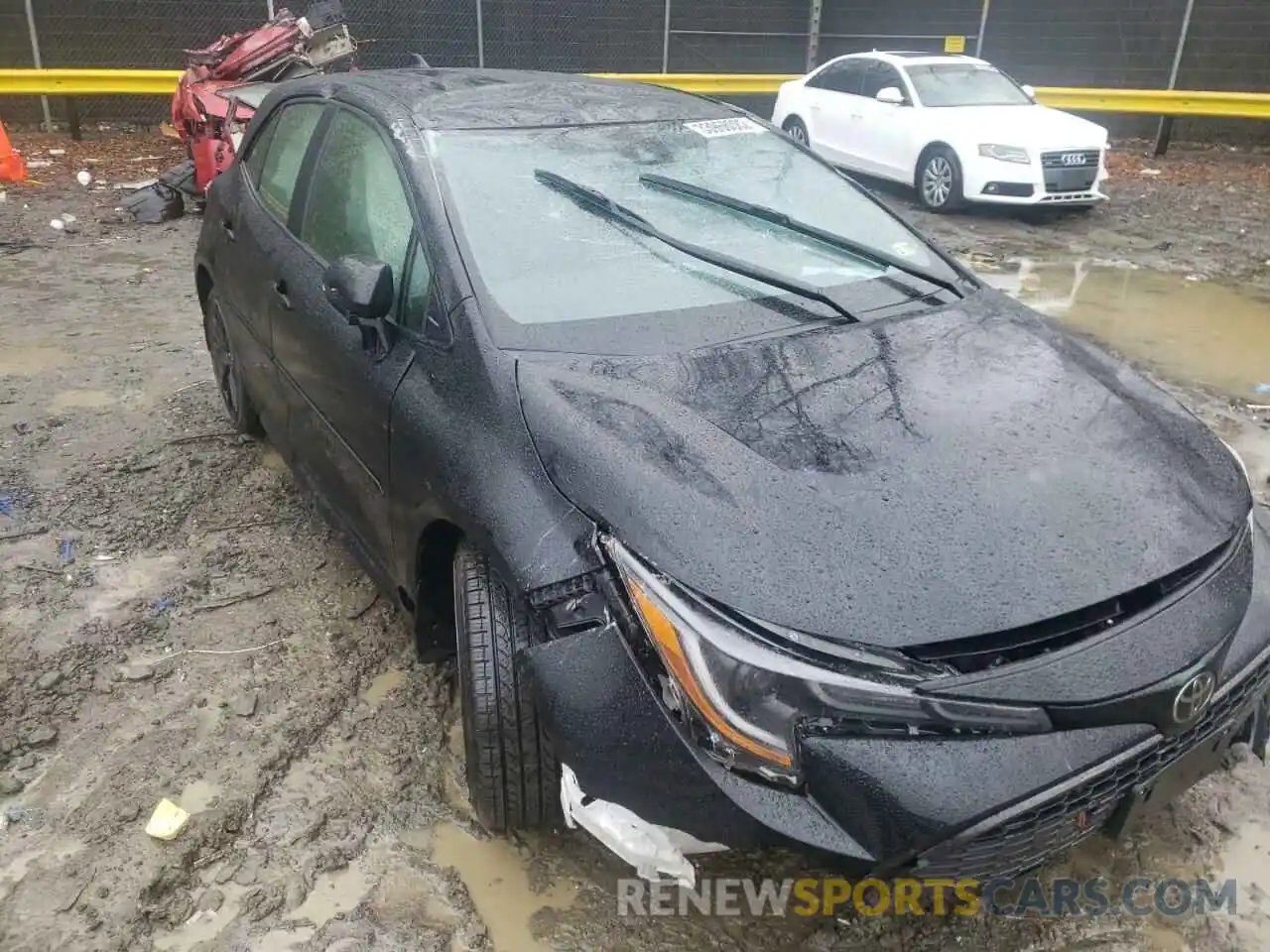 9 Photograph of a damaged car JTND4MBE2M3127760 TOYOTA COROLLA 2021