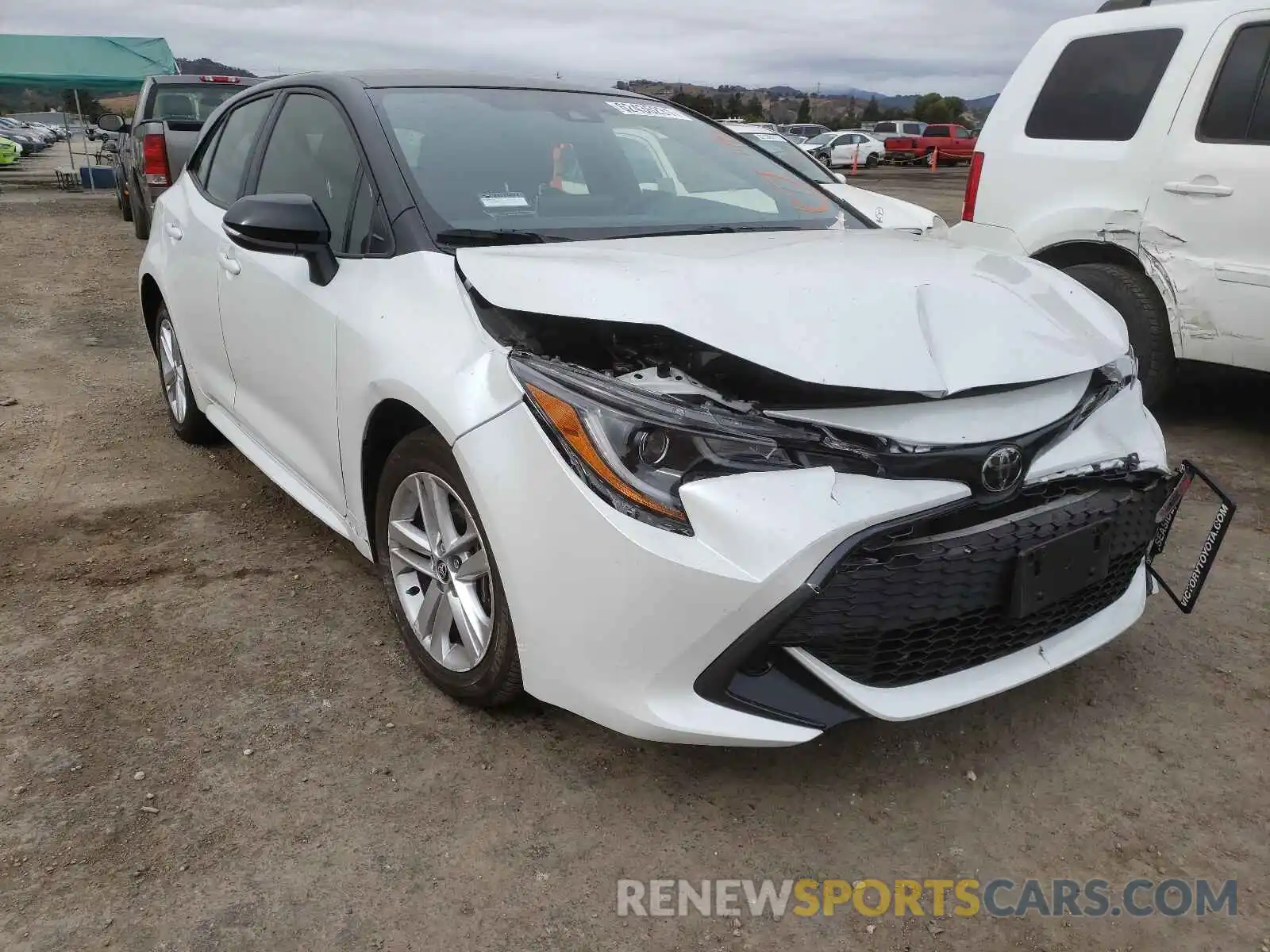 1 Photograph of a damaged car JTND4MBE2M3129900 TOYOTA COROLLA 2021