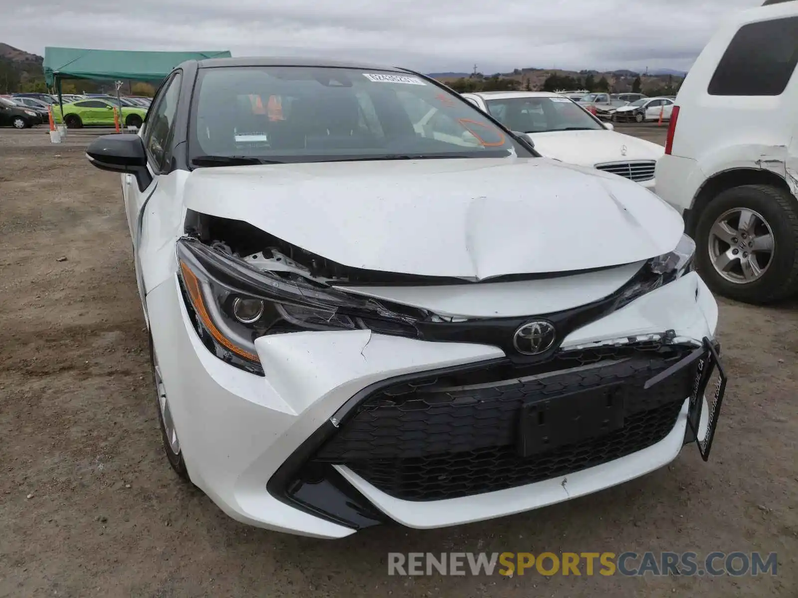 9 Photograph of a damaged car JTND4MBE2M3129900 TOYOTA COROLLA 2021