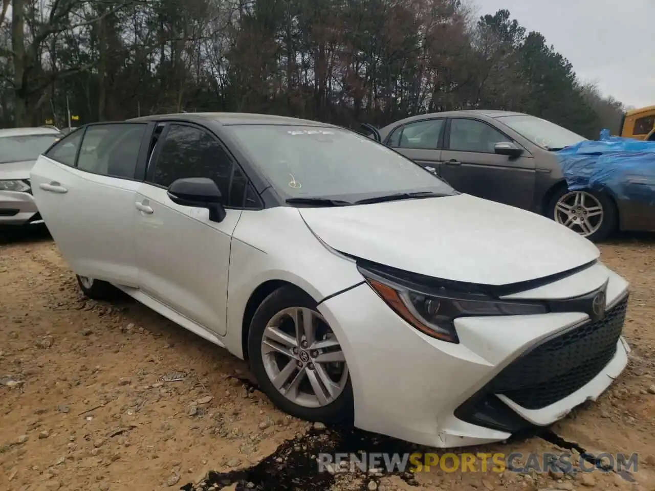 1 Photograph of a damaged car JTND4MBE2M3130819 TOYOTA COROLLA 2021