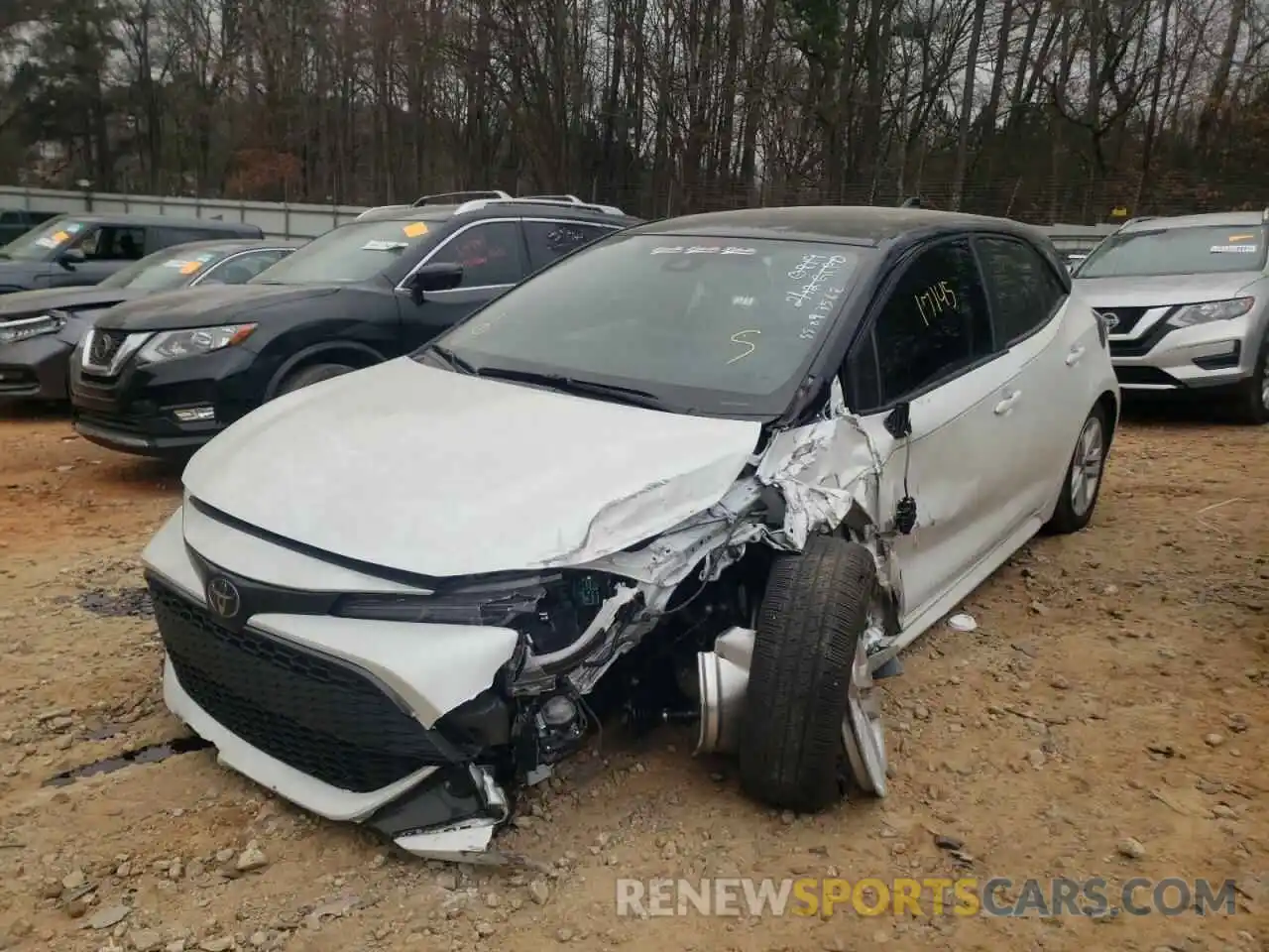 2 Photograph of a damaged car JTND4MBE2M3130819 TOYOTA COROLLA 2021