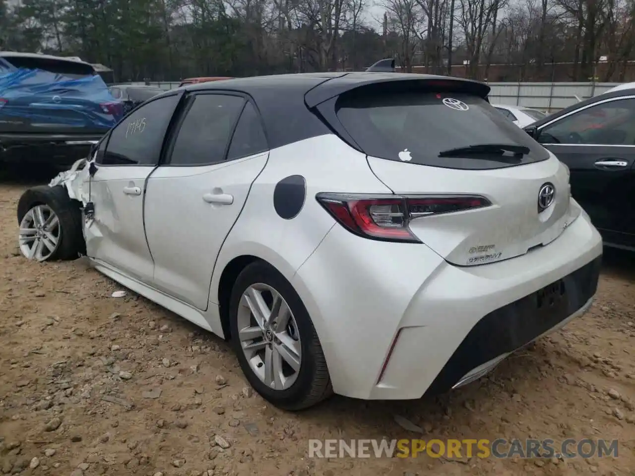 3 Photograph of a damaged car JTND4MBE2M3130819 TOYOTA COROLLA 2021