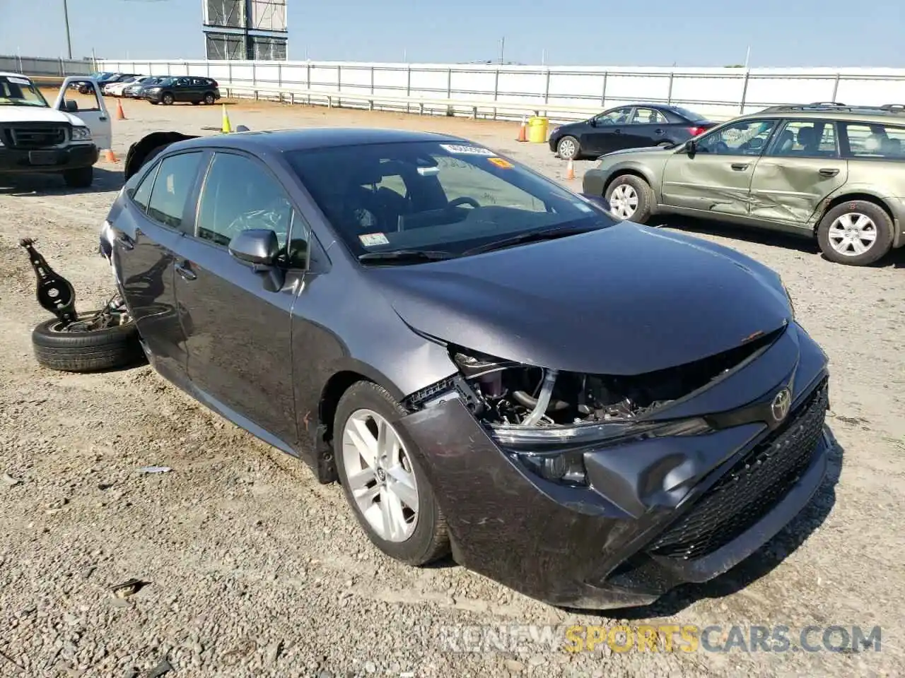 1 Photograph of a damaged car JTND4MBE2M3131422 TOYOTA COROLLA 2021