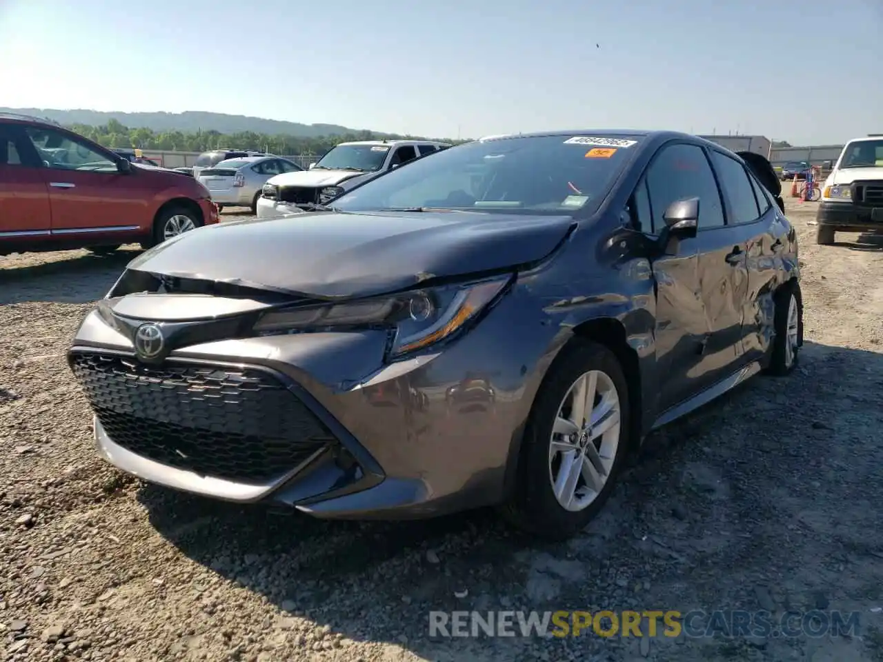 2 Photograph of a damaged car JTND4MBE2M3131422 TOYOTA COROLLA 2021