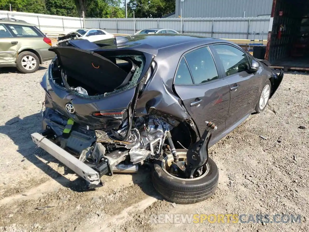 4 Photograph of a damaged car JTND4MBE2M3131422 TOYOTA COROLLA 2021