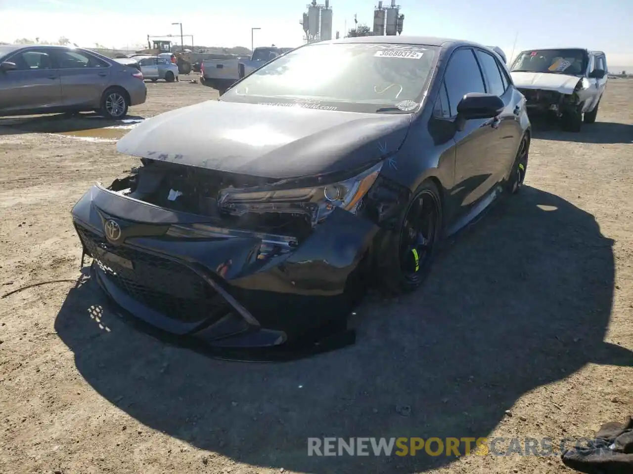 2 Photograph of a damaged car JTND4MBE2M3135633 TOYOTA COROLLA 2021