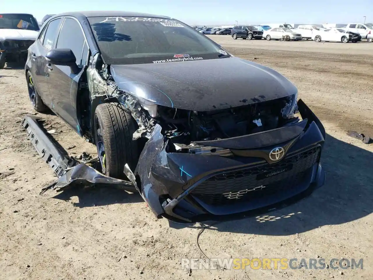 9 Photograph of a damaged car JTND4MBE2M3135633 TOYOTA COROLLA 2021