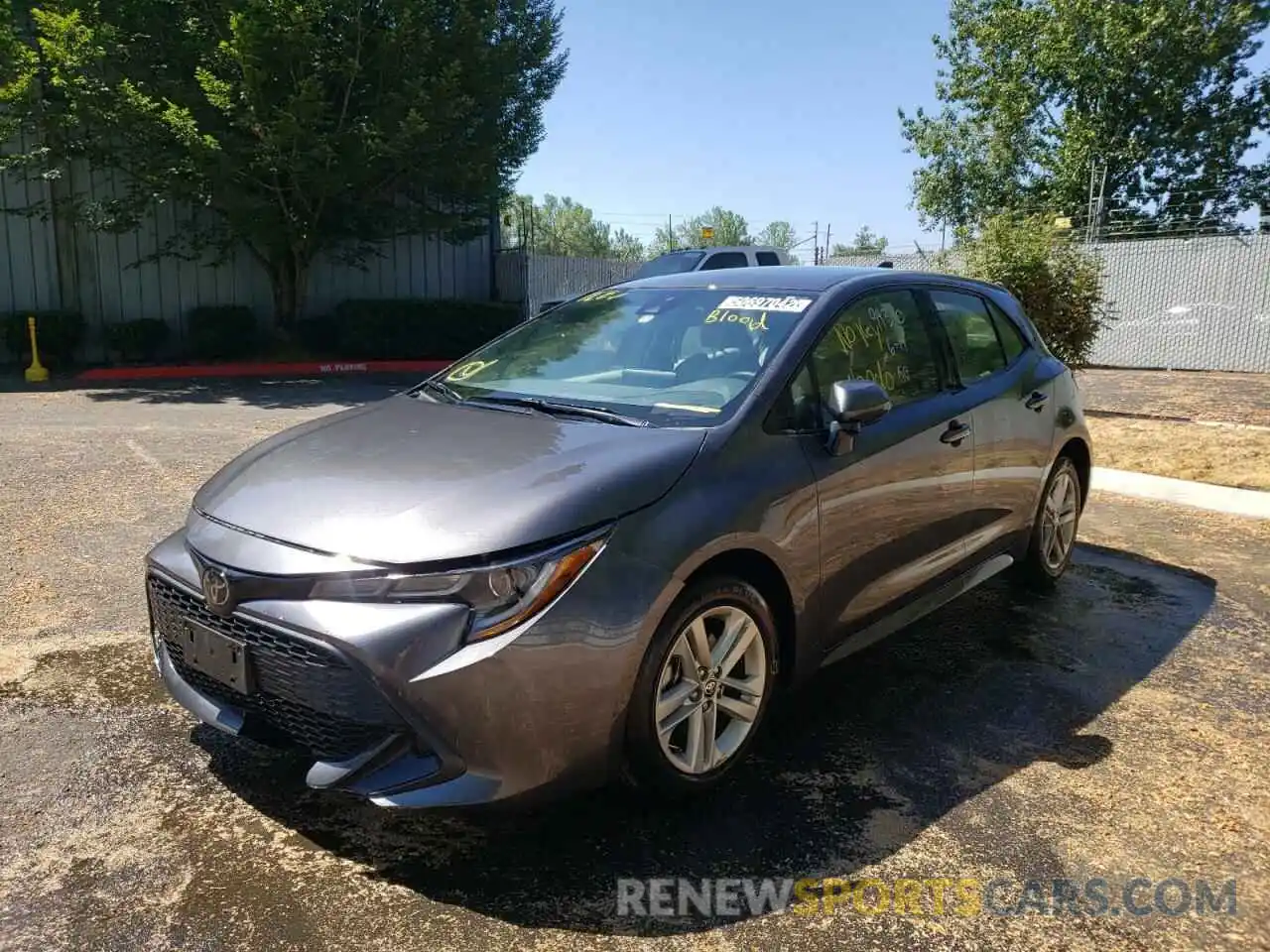 2 Photograph of a damaged car JTND4MBE2M3136376 TOYOTA COROLLA 2021