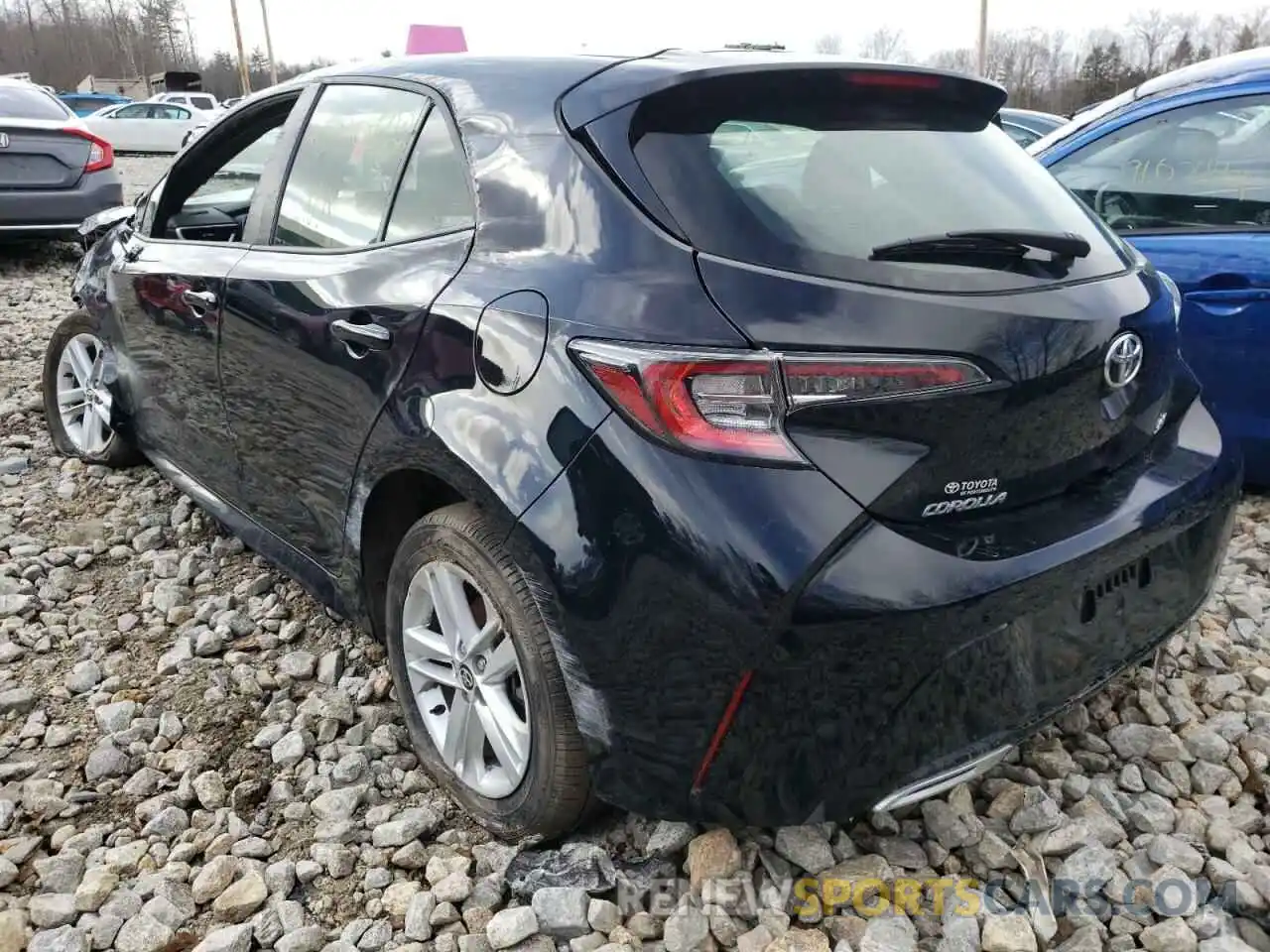 3 Photograph of a damaged car JTND4MBE2M3137737 TOYOTA COROLLA 2021