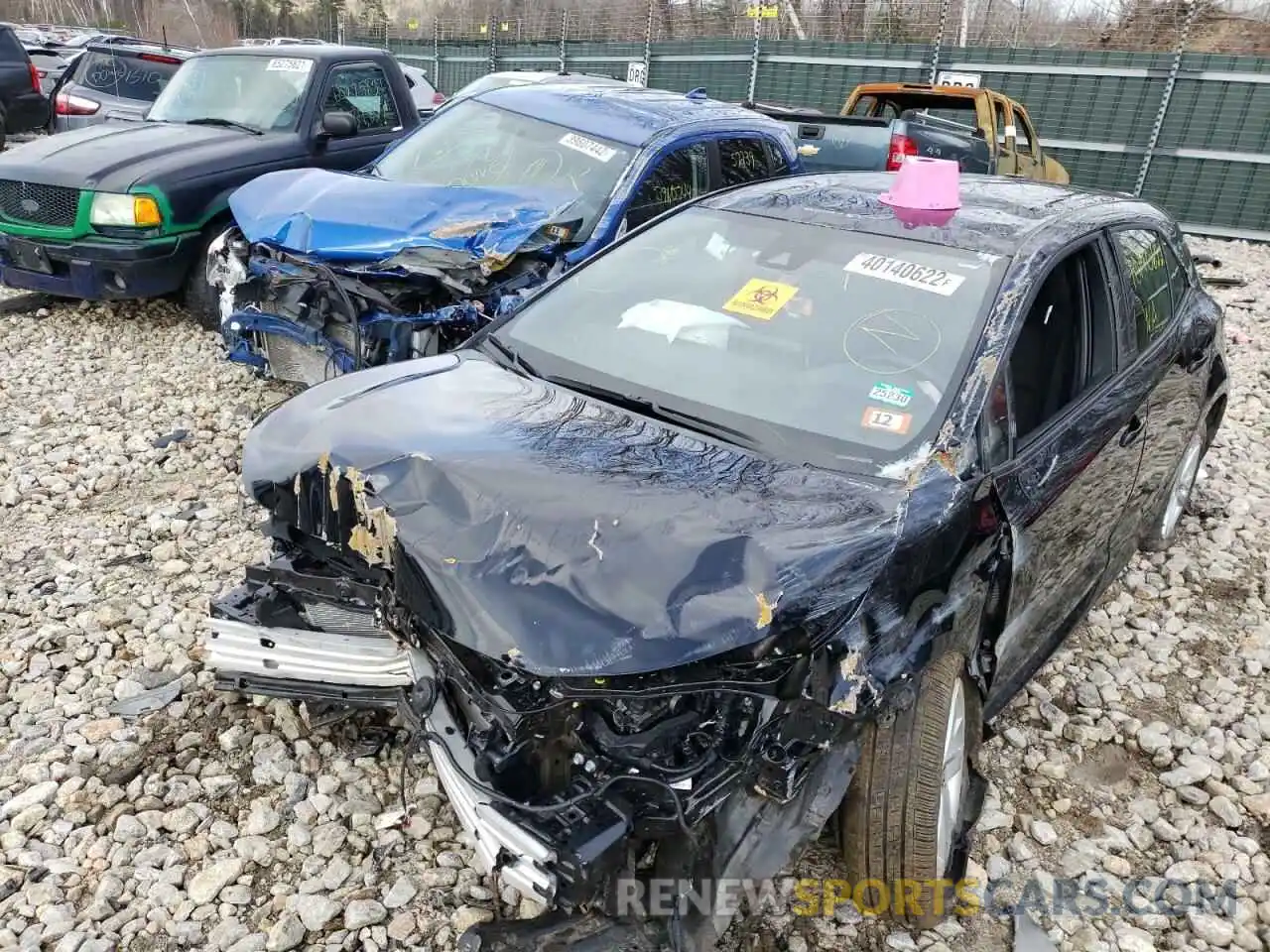 9 Photograph of a damaged car JTND4MBE2M3137737 TOYOTA COROLLA 2021