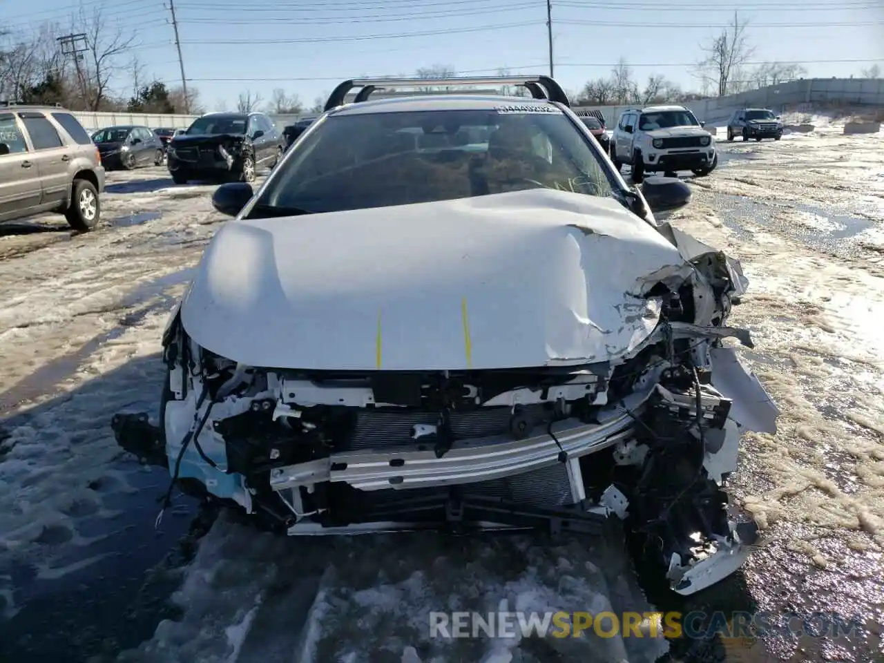 7 Photograph of a damaged car JTND4MBE2M3137964 TOYOTA COROLLA 2021