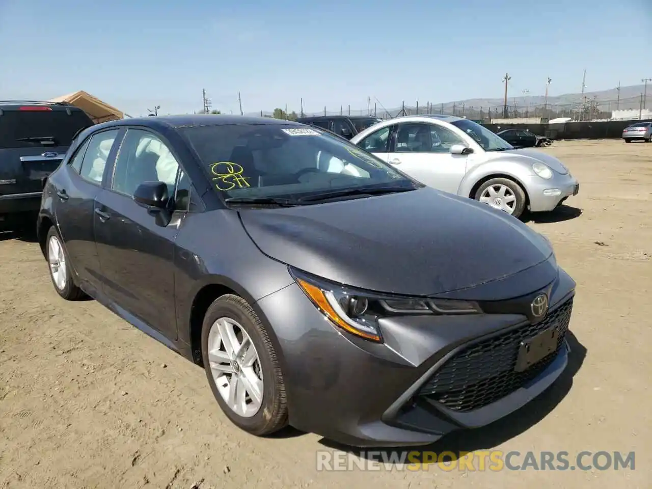 1 Photograph of a damaged car JTND4MBE2M3137981 TOYOTA COROLLA 2021