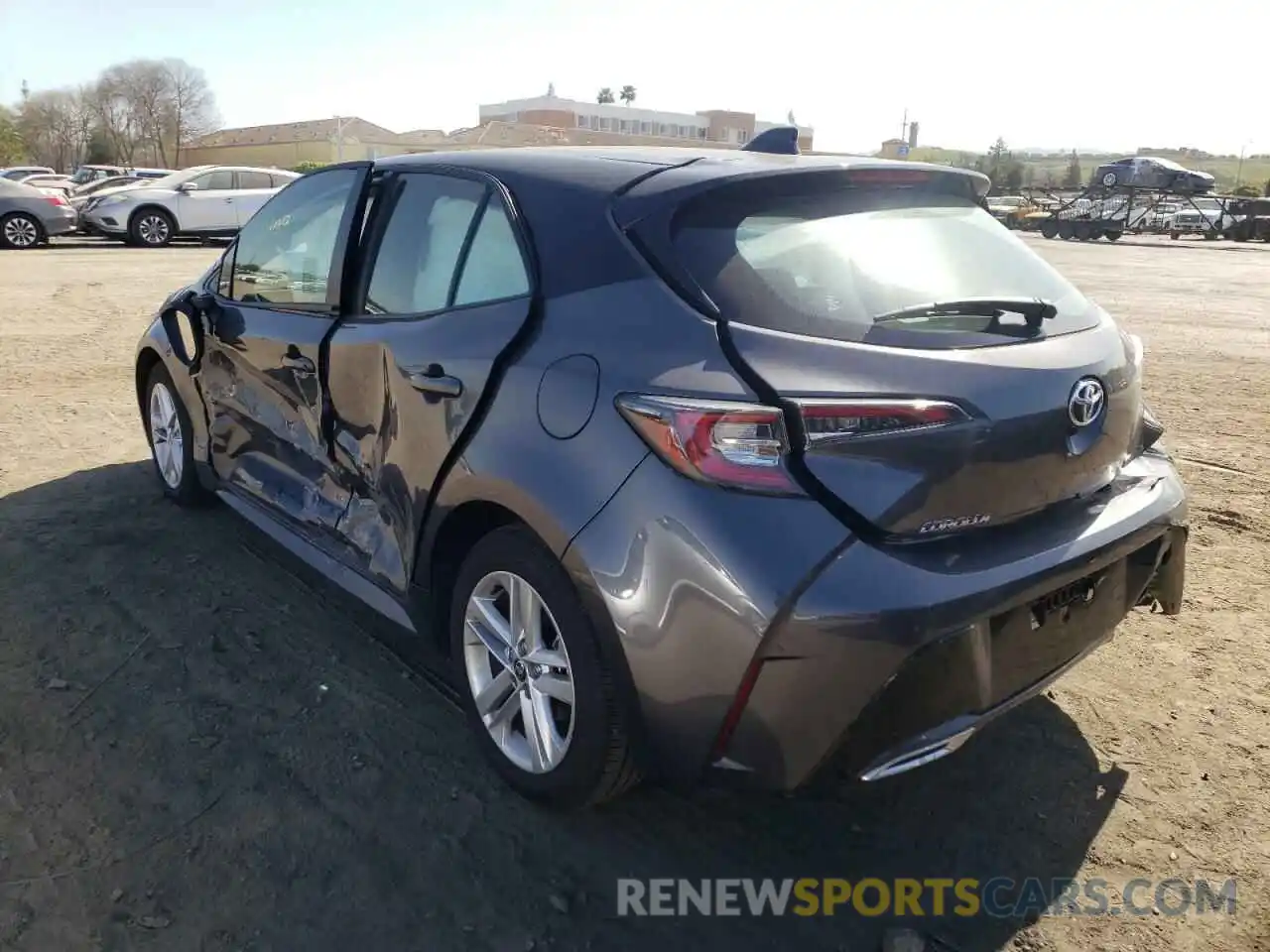 3 Photograph of a damaged car JTND4MBE2M3137981 TOYOTA COROLLA 2021