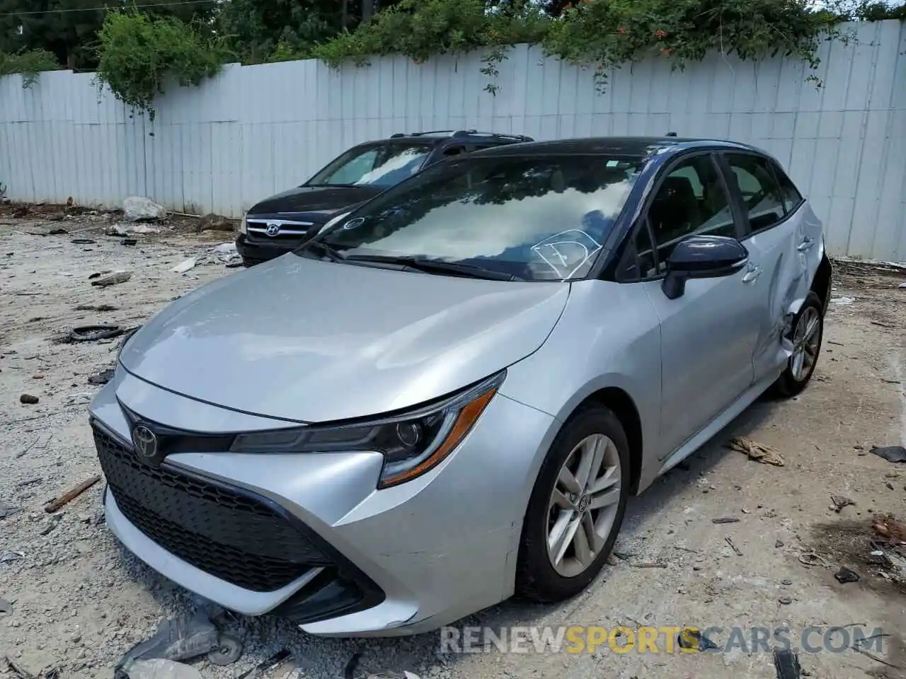 2 Photograph of a damaged car JTND4MBE2M3145353 TOYOTA COROLLA 2021