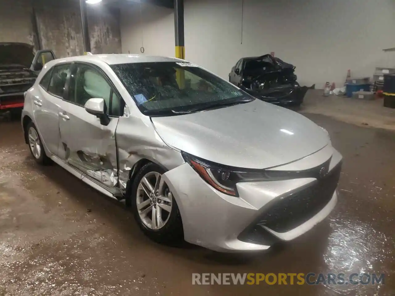 1 Photograph of a damaged car JTND4MBE2M3146745 TOYOTA COROLLA 2021