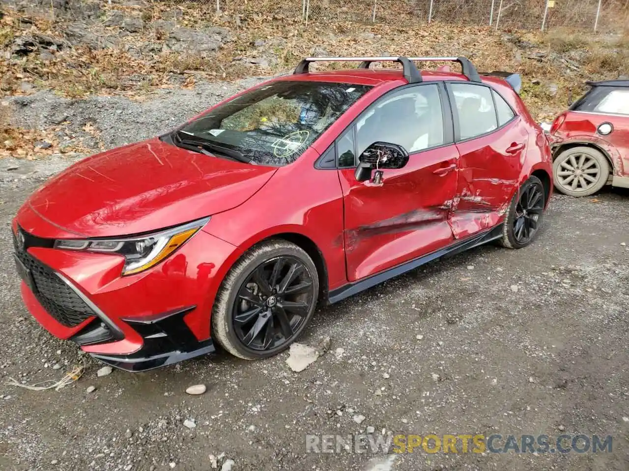 2 Photograph of a damaged car JTND4MBE3M3109381 TOYOTA COROLLA 2021