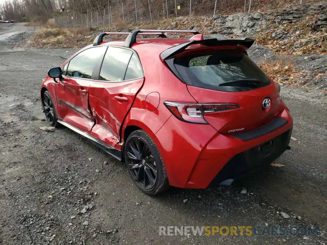 3 Photograph of a damaged car JTND4MBE3M3109381 TOYOTA COROLLA 2021