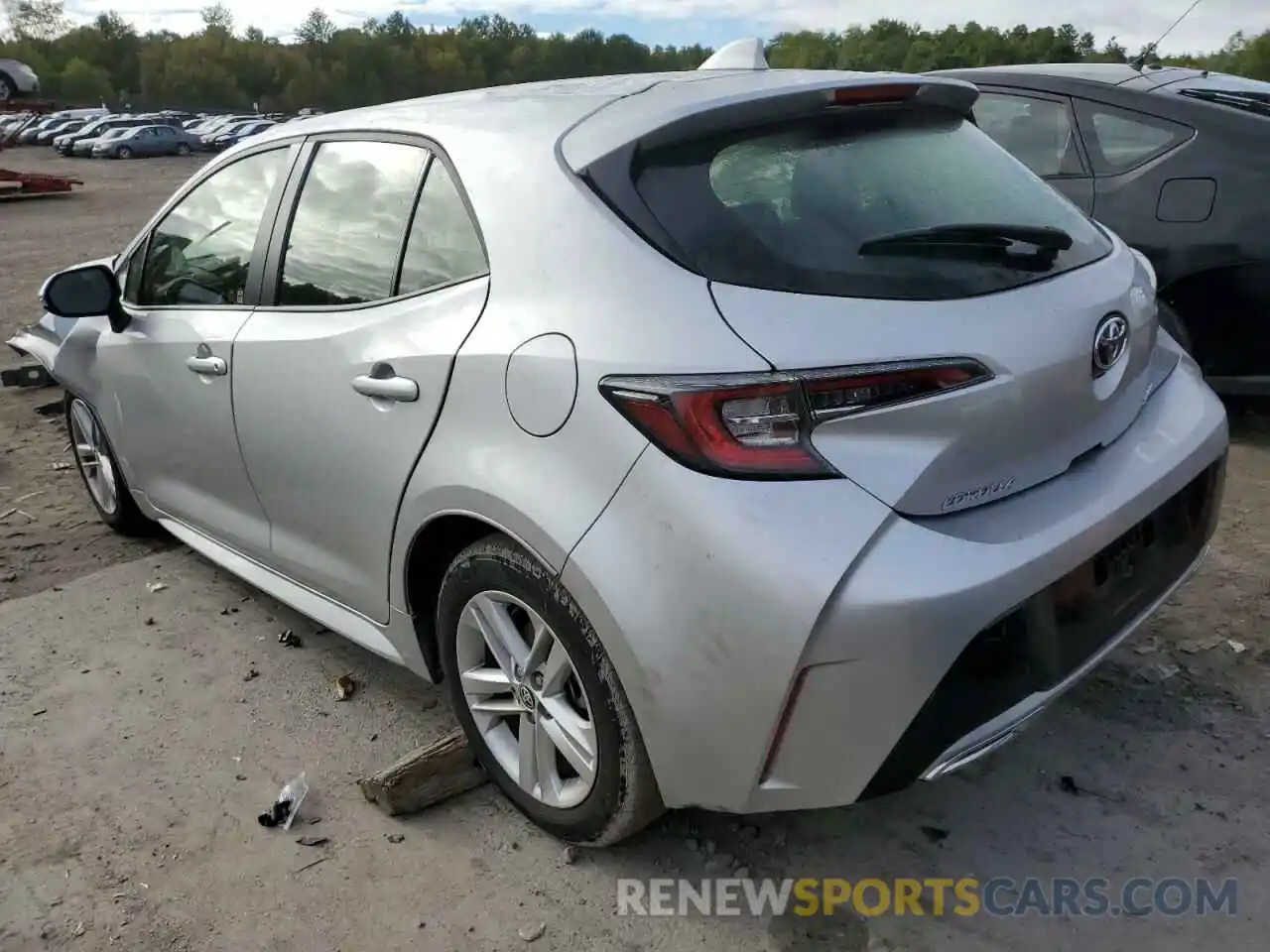 3 Photograph of a damaged car JTND4MBE3M3110403 TOYOTA COROLLA 2021