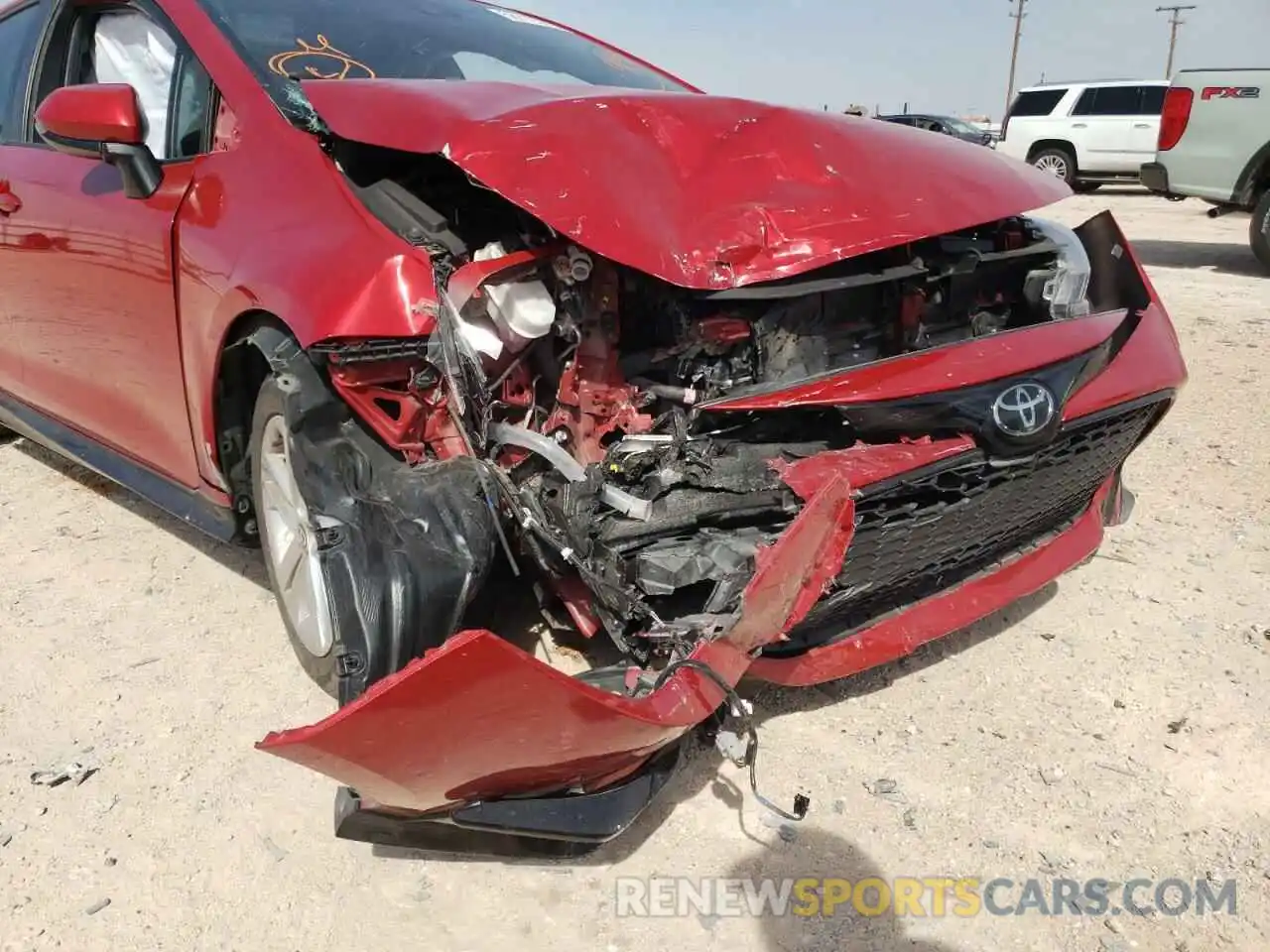 9 Photograph of a damaged car JTND4MBE3M3111700 TOYOTA COROLLA 2021