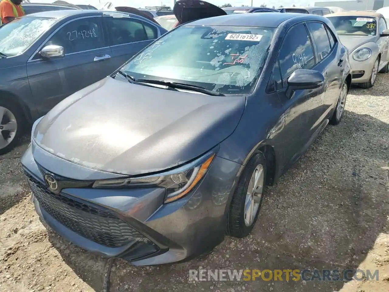 2 Photograph of a damaged car JTND4MBE3M3118808 TOYOTA COROLLA 2021