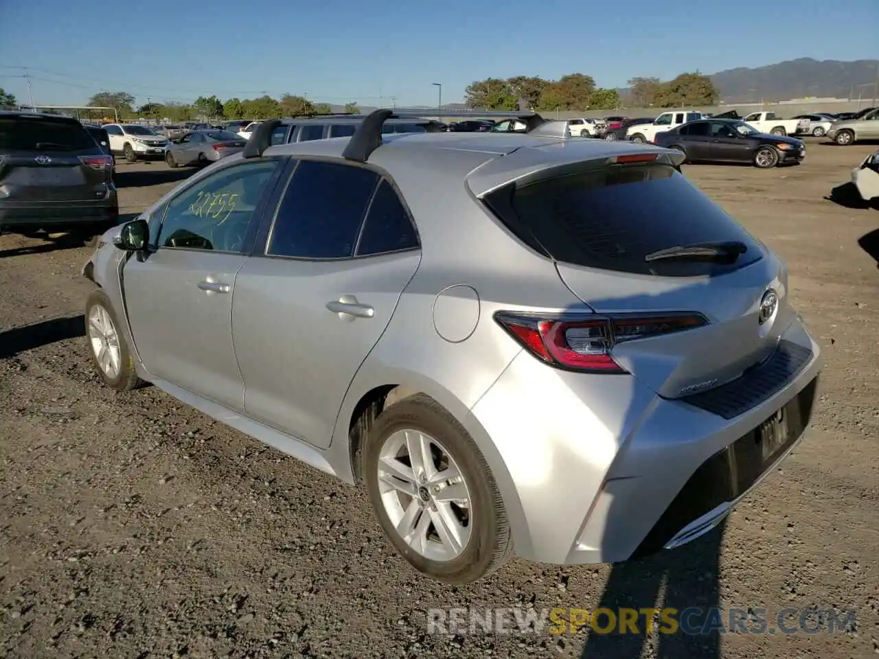 3 Photograph of a damaged car JTND4MBE3M3119084 TOYOTA COROLLA 2021