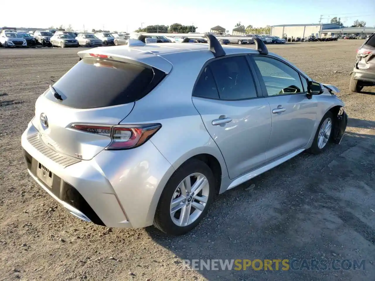 4 Photograph of a damaged car JTND4MBE3M3119084 TOYOTA COROLLA 2021