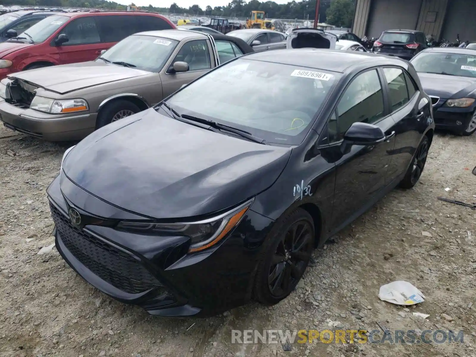 2 Photograph of a damaged car JTND4MBE3M3121837 TOYOTA COROLLA 2021