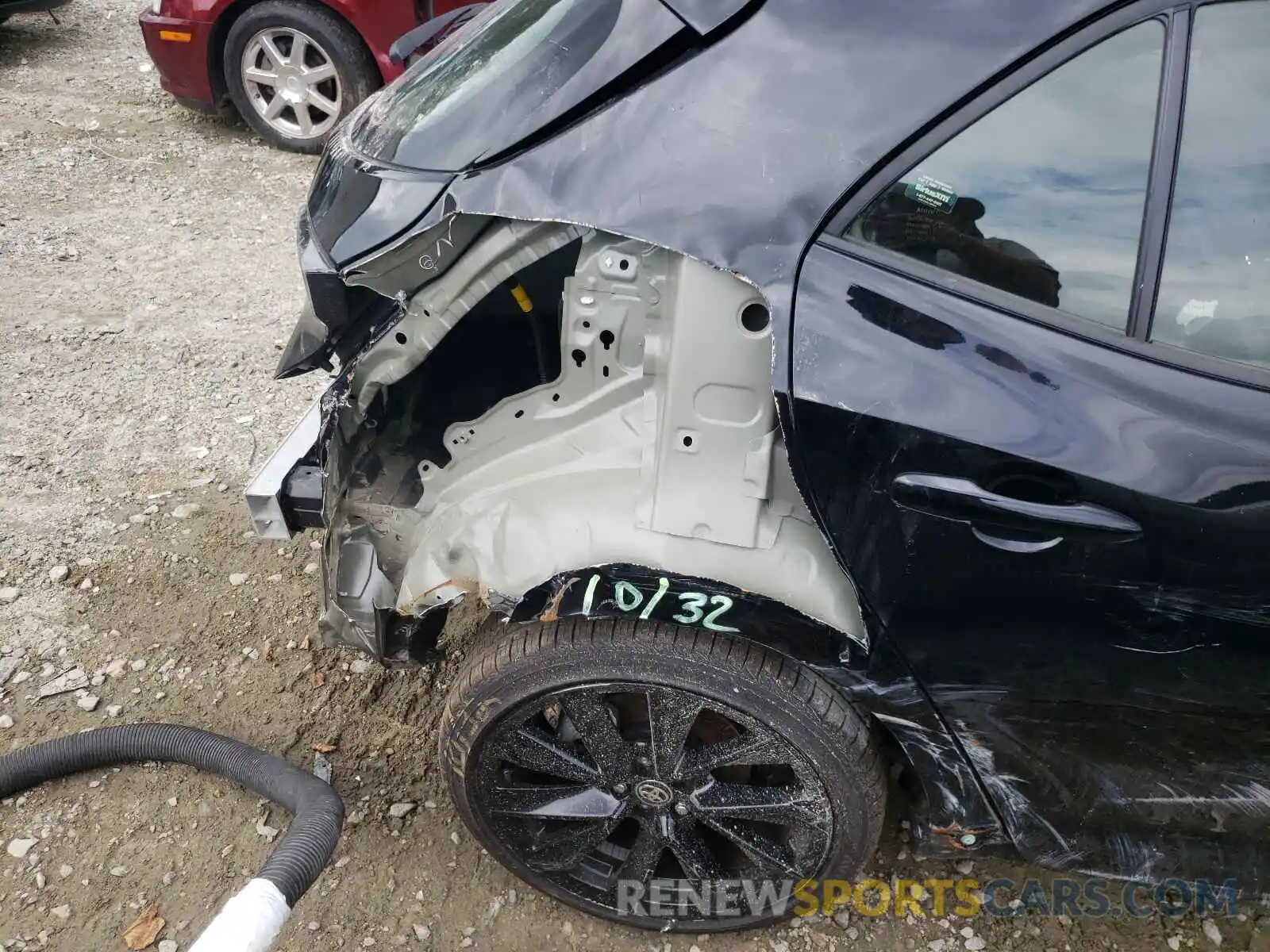 9 Photograph of a damaged car JTND4MBE3M3121837 TOYOTA COROLLA 2021