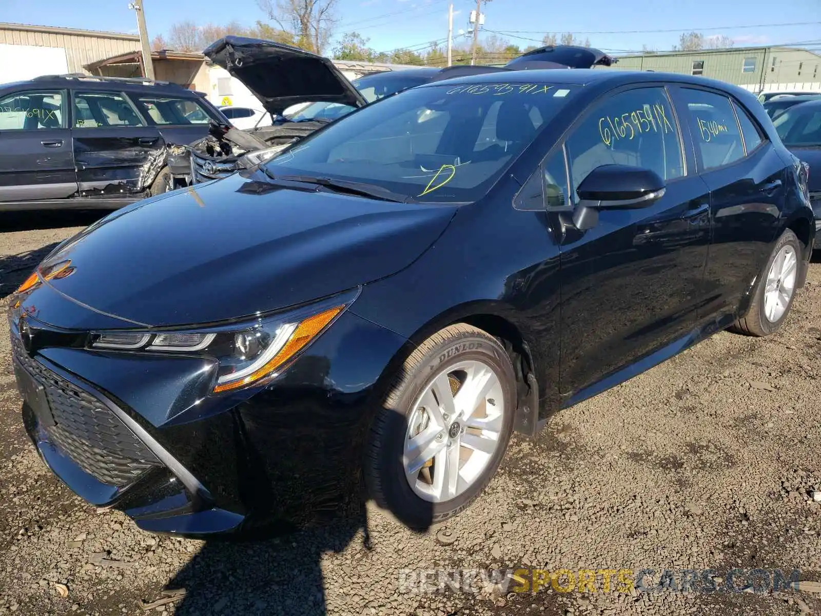 2 Photograph of a damaged car JTND4MBE3M3125435 TOYOTA COROLLA 2021