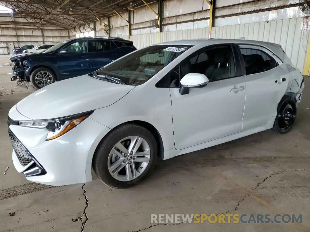 1 Photograph of a damaged car JTND4MBE3M3133809 TOYOTA COROLLA 2021